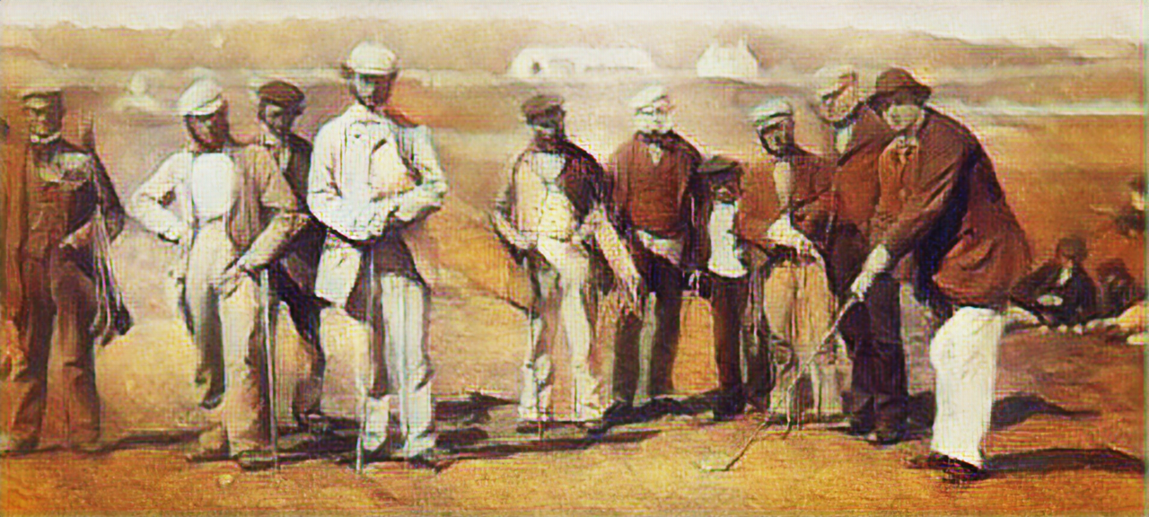 Genesis Top Ten AI scripture golf art